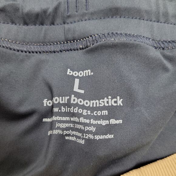 Birddogs tan Khaki joggers lined stretch pants - Picture 4 of 4